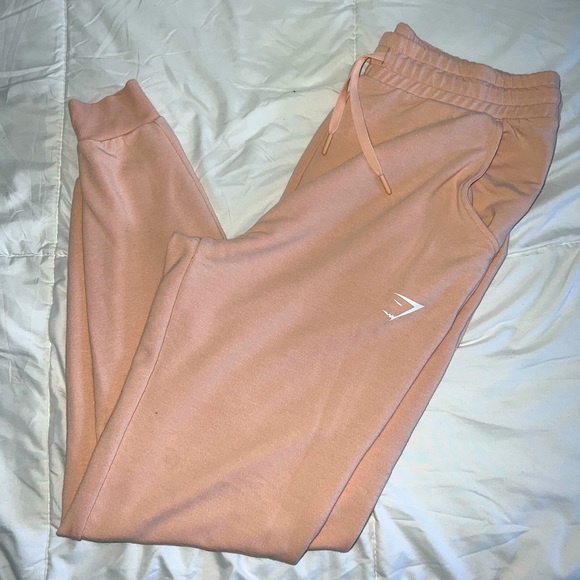 Gymshark Pants - Gymshark Pilla Training Joggers - light pink